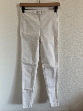 free people white jeggings